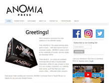 Tablet Screenshot of anomiapress.com